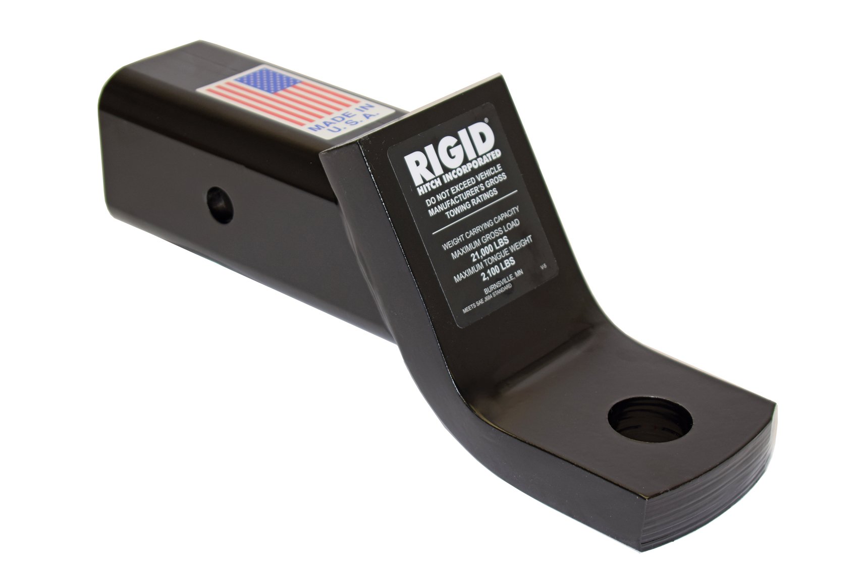 Draw-Tite 40202 Ball Mount - 11.25" Length, 2-3/4" Rise, 4" Drop, Fits 2" Square Receiver, 10,000 Lbs GTW - View #4