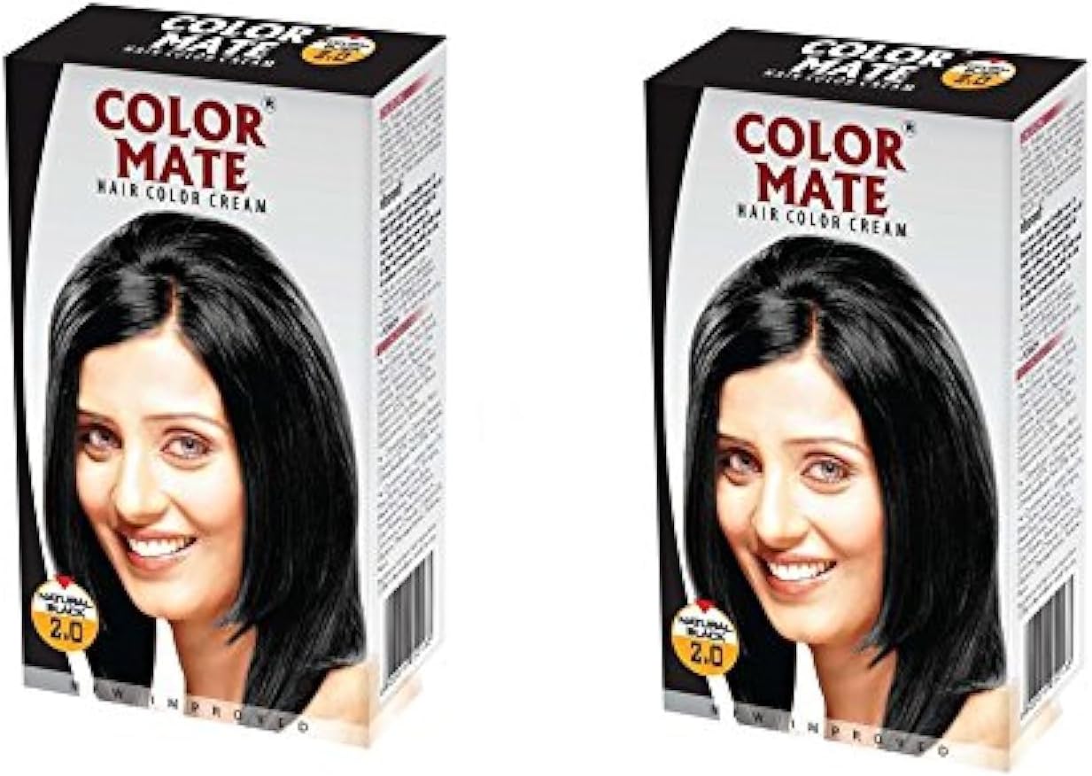 Hair Cream PACK OF 2 with Ayur Product in Combo (Natural Black 2.0)