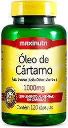 Óleo de Cártamo 1000mg - 120 Cáps., Maxinutri