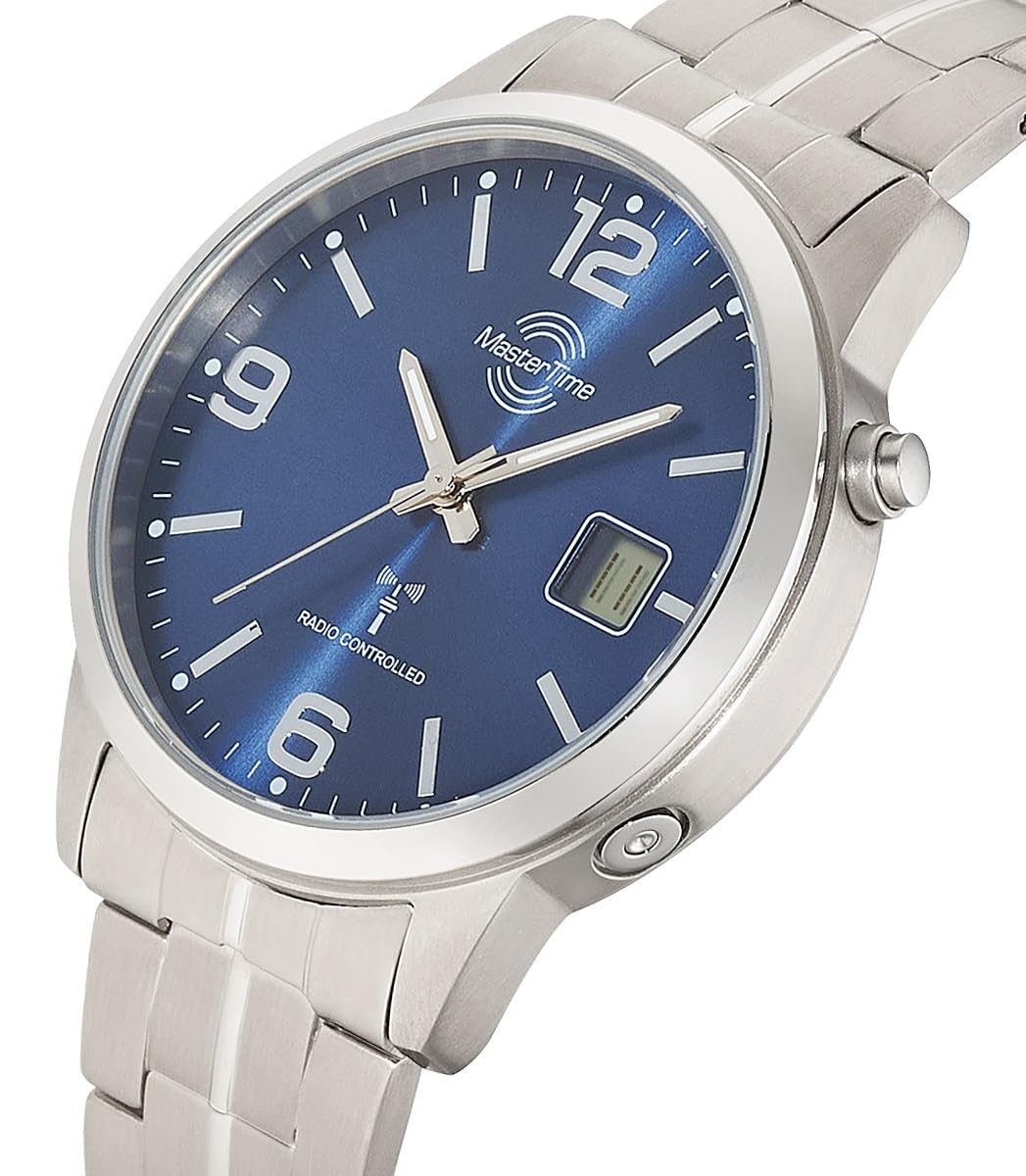 Master Time Funk Quarz Herren Uhr Analog-Digital mit Titan Armband MTGT-10953-32M