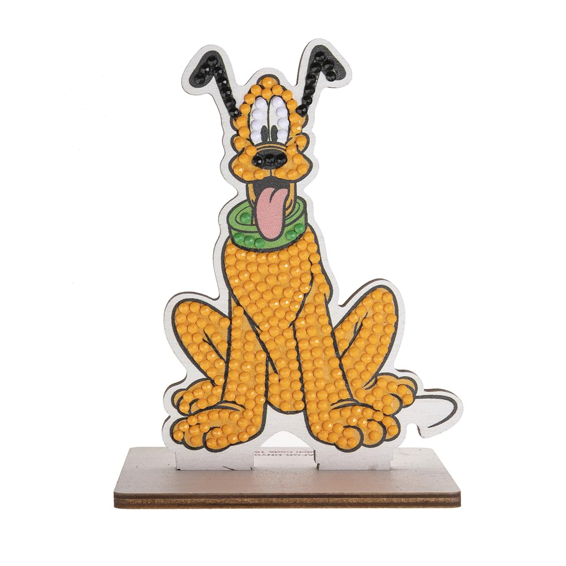 Diamond Figurine Kit - Creative and Fun Activity - Adults and Children - Glitter Decoration in Assorted Colours - Disney - Pluto