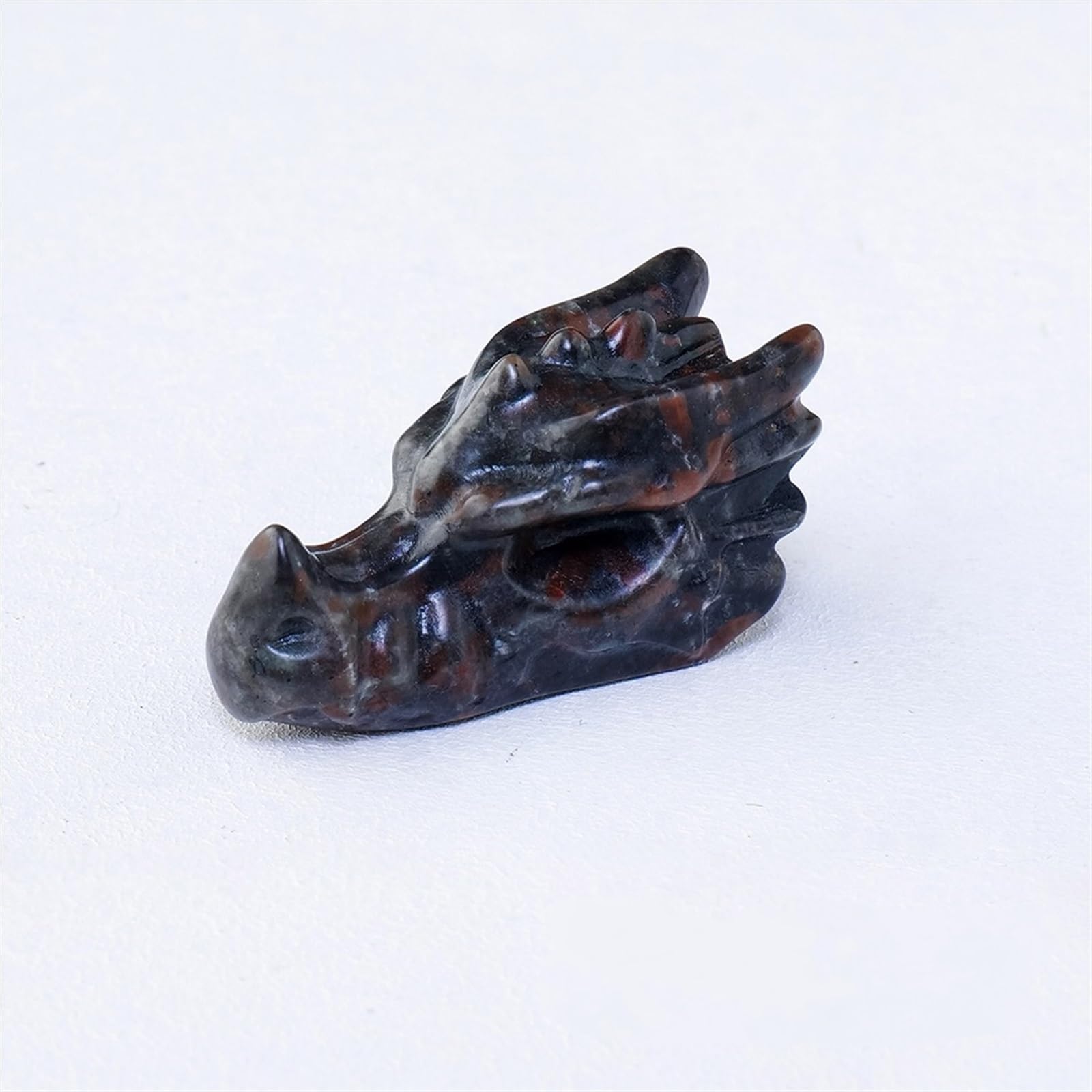 Amazon.co.jp: KatLin 1PC 天然水晶宝石手彫刻ドラゴンヘッド石