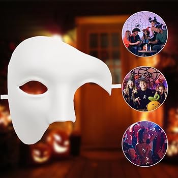 Amazon.co.jp: [ALINUOYQ] ファントムオペラ メンズ マスカレード