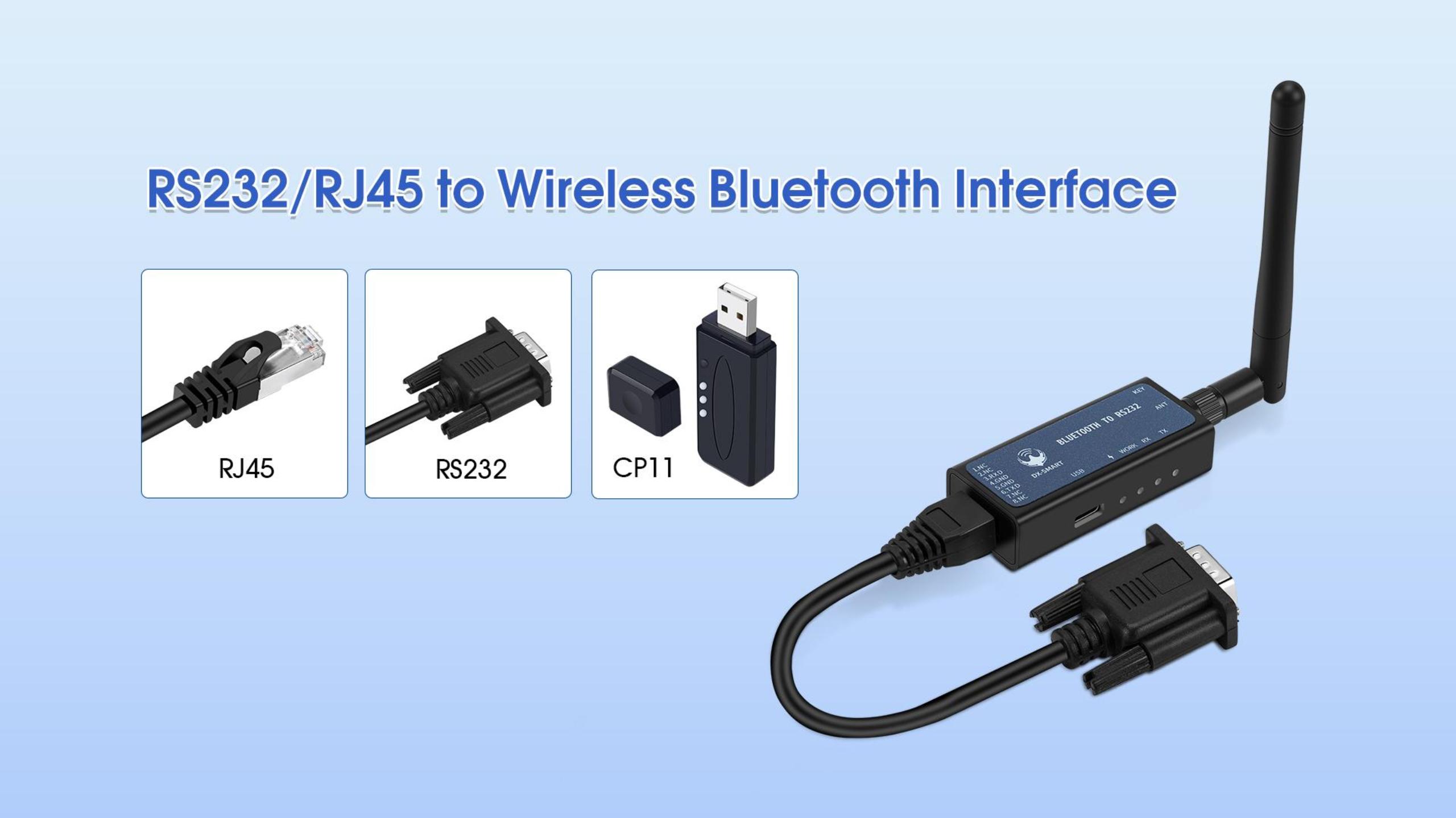Amazon.com: CP26 RS232 to Bluetooth Serial Adapter Industrial