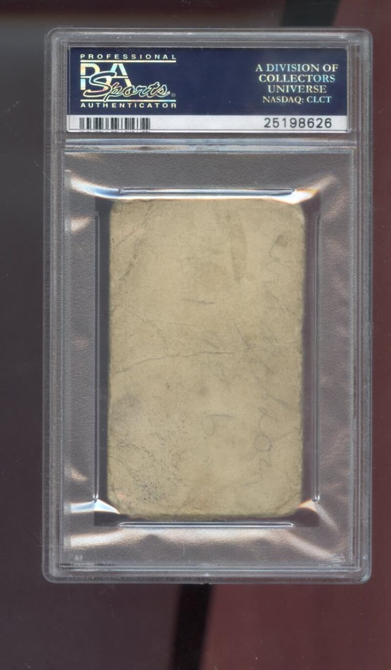1917 Zeenut Zeenuts Walt Leverenz PSA 1 (MK) Graded Baseball Card Pacific Coast League PCL P.C.L. Salt Lake City Bees