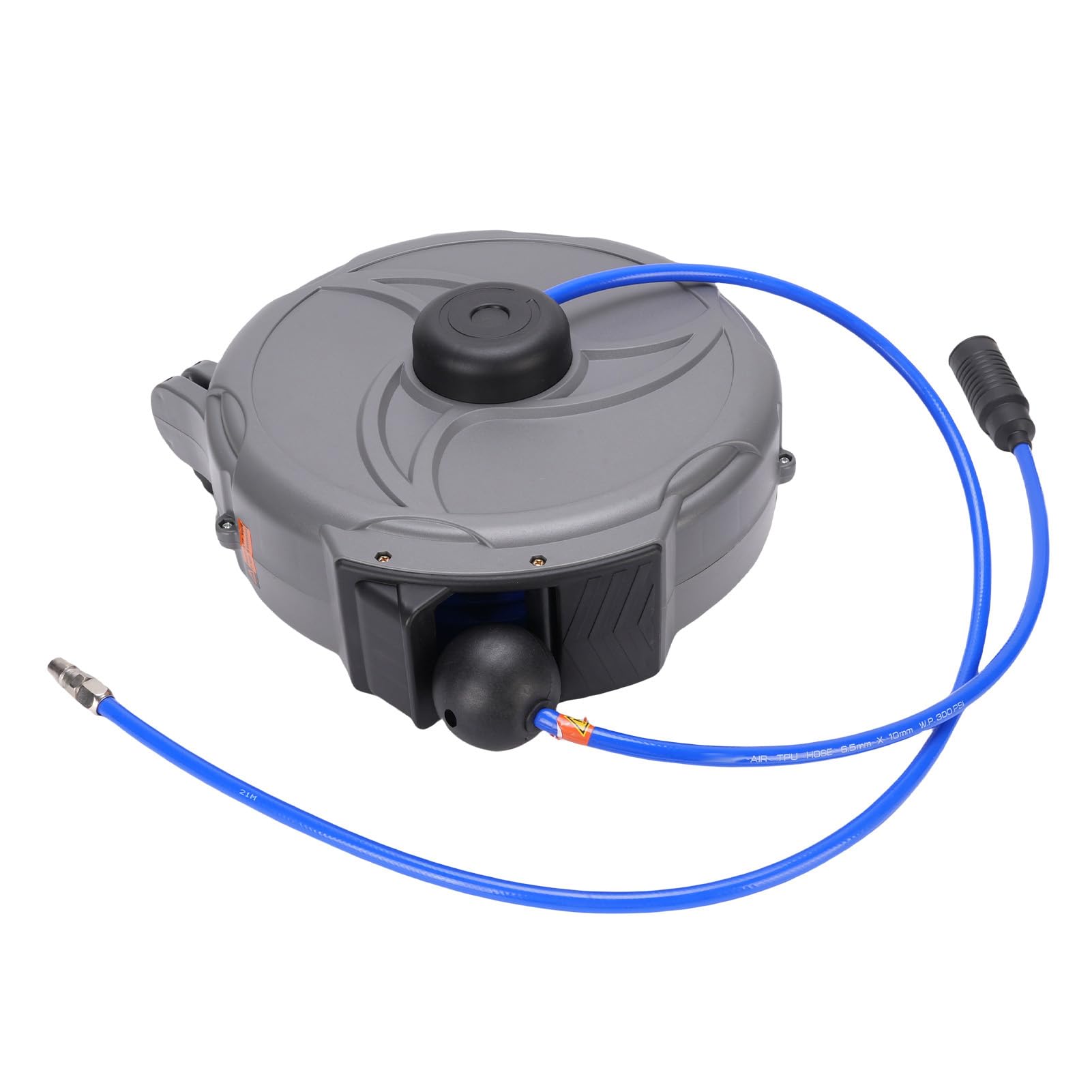 aqxreight Carrete de Manguera 10mmx15m Carrete de Manguera Retráctil Automático con Conector Rápido Autoblocante Tiendas Talleres Gara de MangueraCarrete de RetráctilCarrete de de Rebobinado
