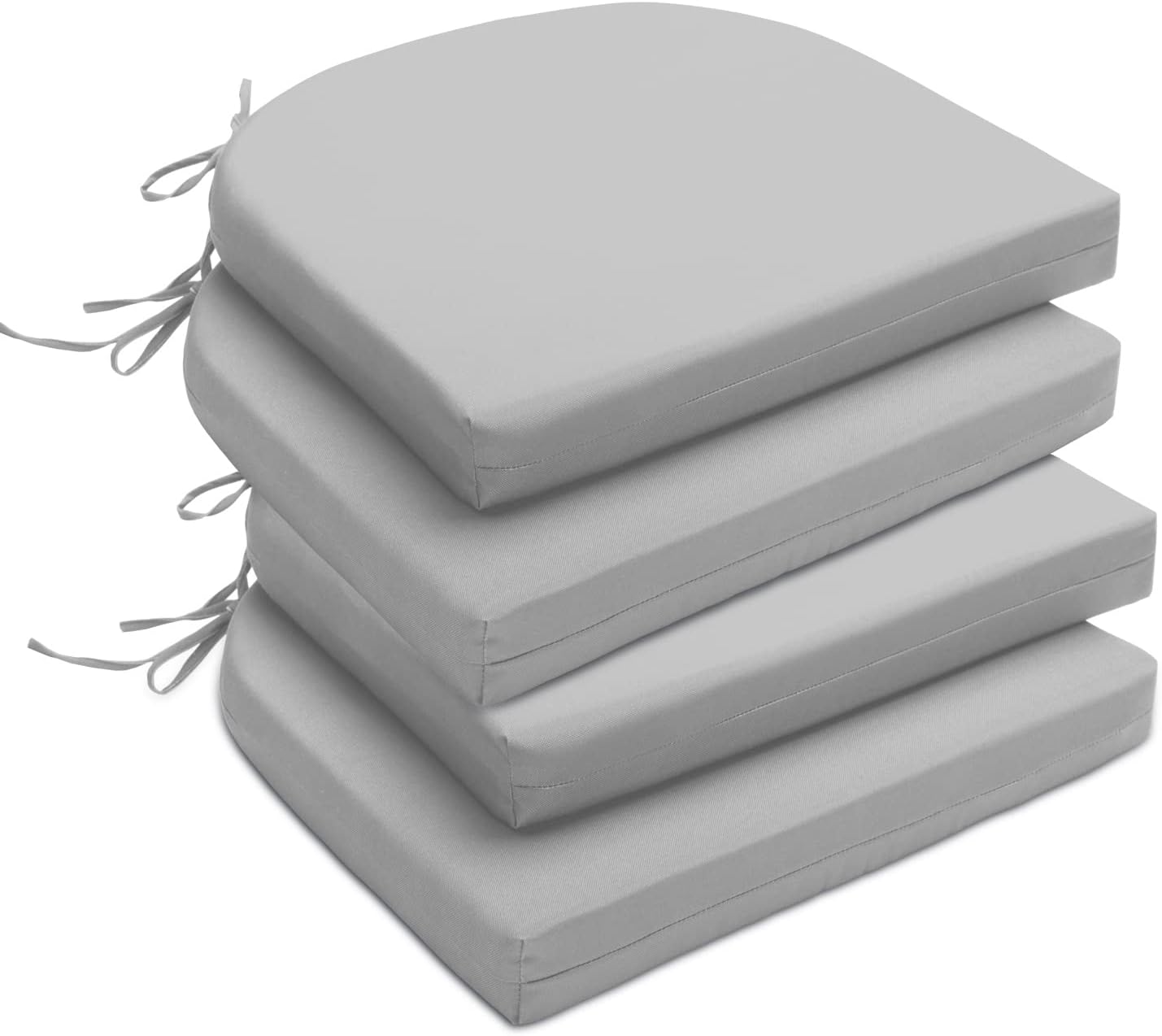 downluxe Outdoor Chair Cushions, Waterproof Round Corner