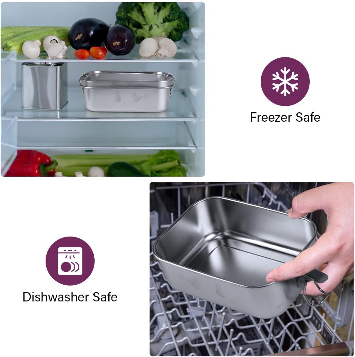 Set 2 Bento Box GOODBYN Porciones Sobre La Marcha – Planeación De Comidas Fácil