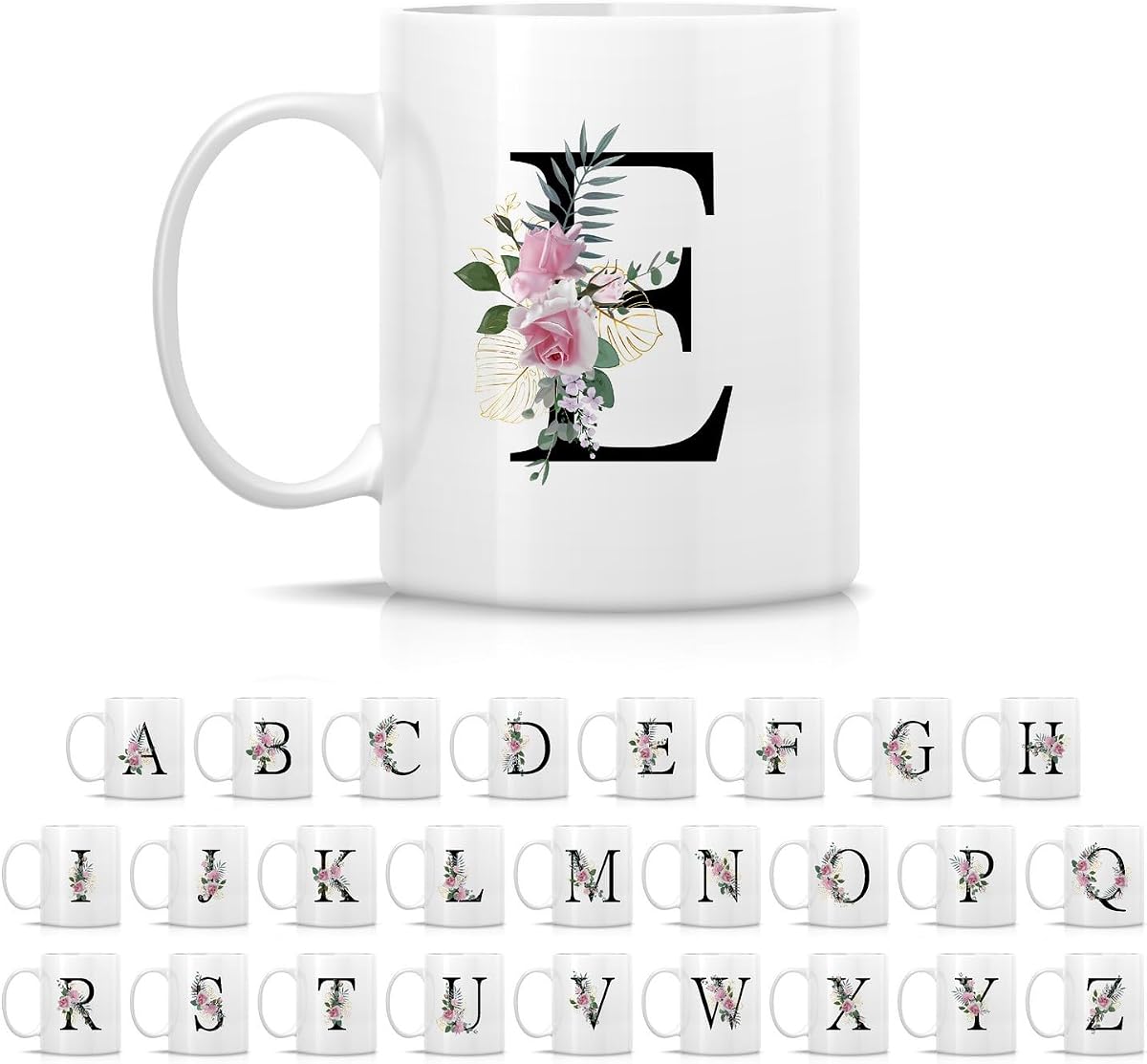 Botanical Alphabet Mug view 2