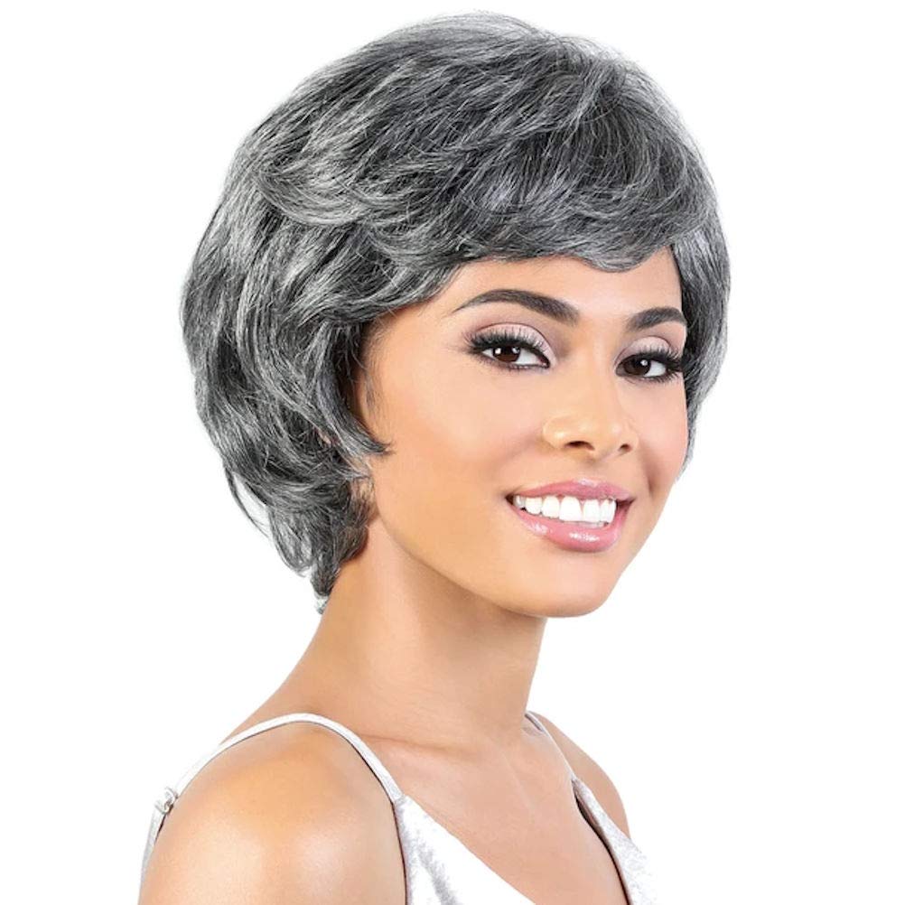 Motown Tress (Sh.rita - Human Hair Full Wig in JET BLACK