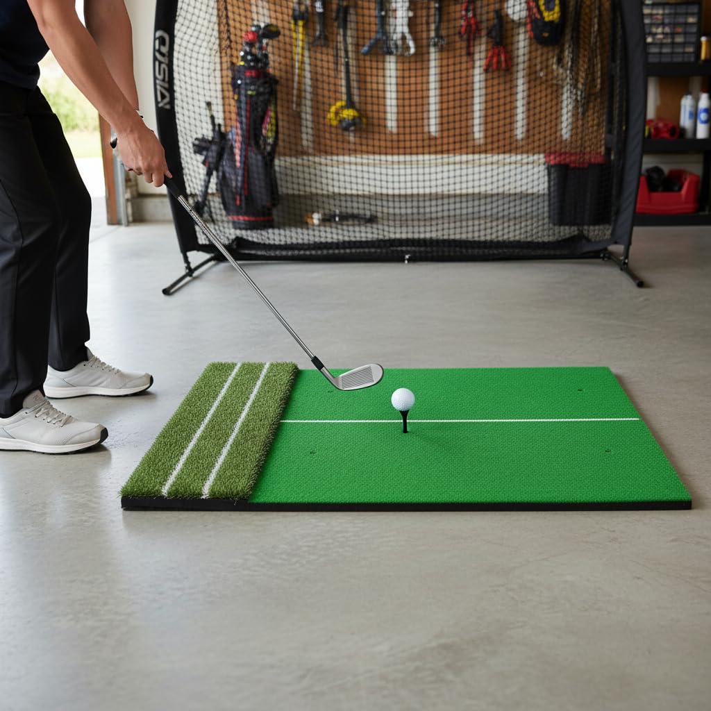 Golf Schlagmatte, Schwungführung, Eva