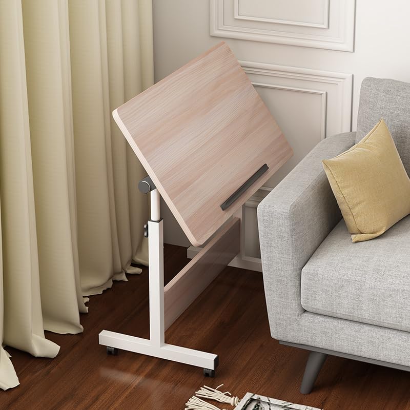 Buy Savya Home Height Adjustable Table,Portable Table With Wheels