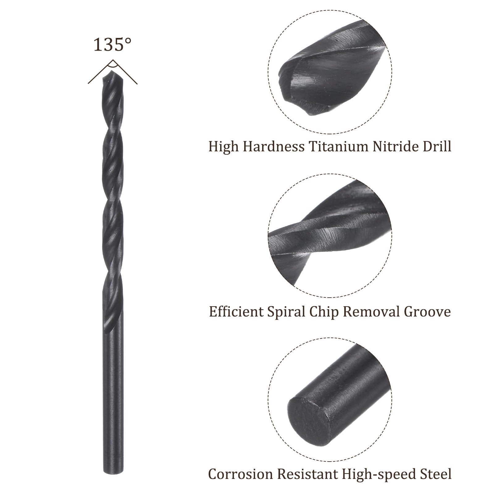 Kozelo 12PCS Twist Drill Bit - Image 2