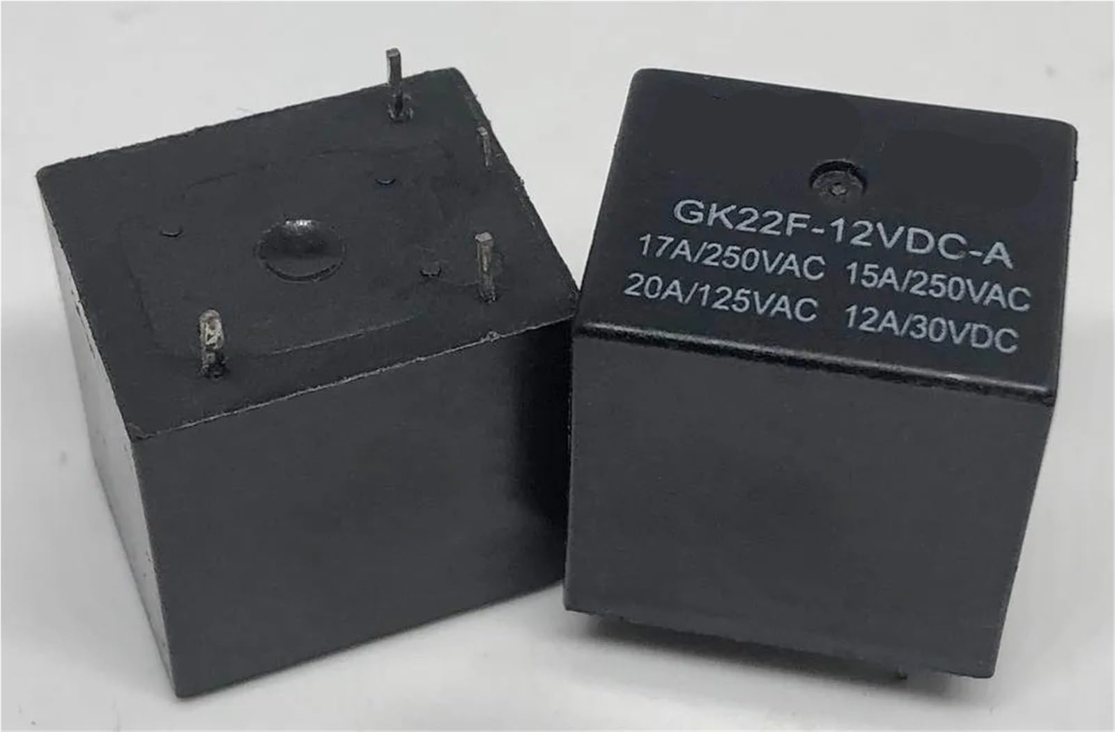 Relais GK22F-12VDC-A 22FA-17A composant électronique de remplacement 4 pins - 3