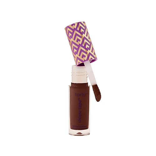 tarte shape tape concealer – Full-Coverage Creaseless Soft Matte Finish, Brightening Under-Eye & Face Makeup, 16hr Longwear, Vegan & Cruelty-Free, travel size, 60W mahogany warm