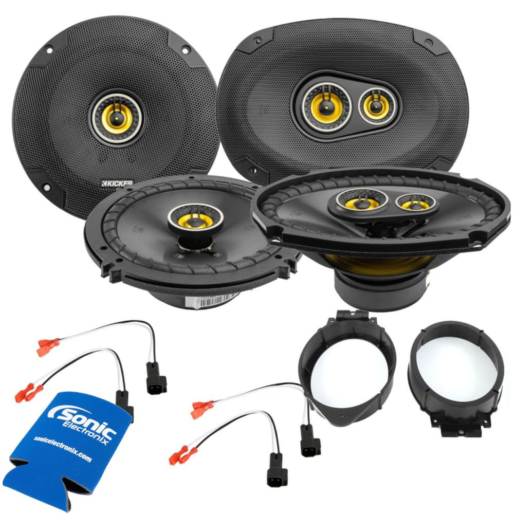 Amazon.com: Kicker 6x9 CSC693 3-Way & 6.5