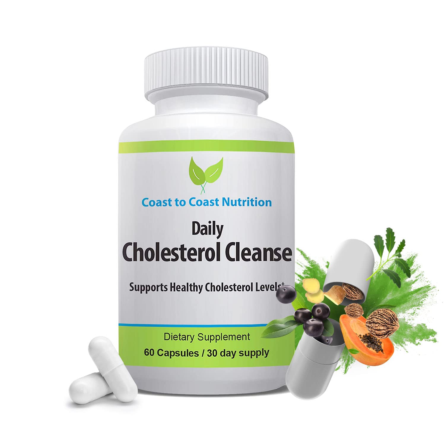 Buy Coast to Coast Nutrition Cholesterol Cleanse Cholesterol Lowering