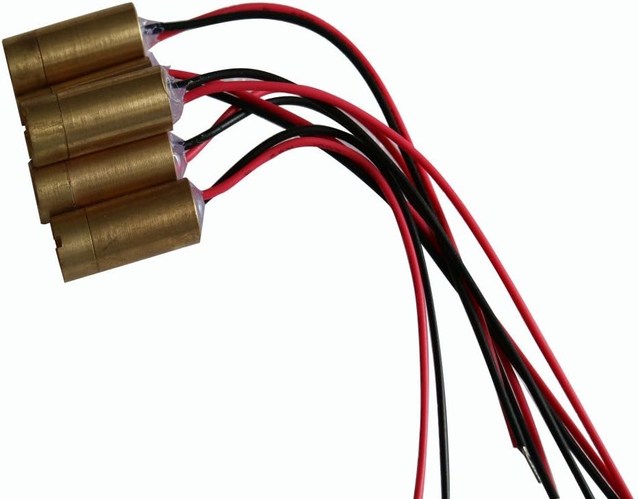 Laser Module 650nm 5mw"Cross" Red Laser Line Generator （2 Pack)