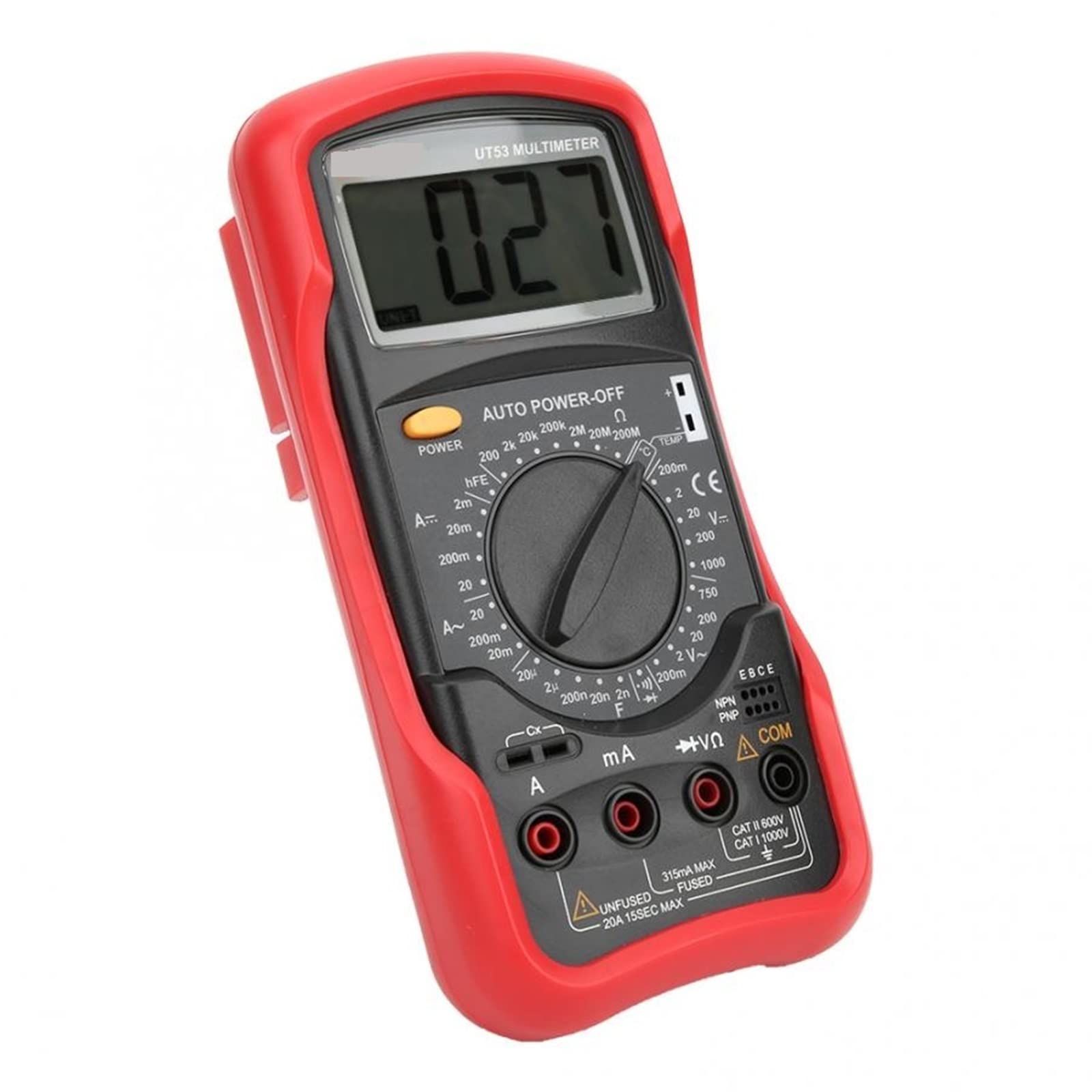 Generador de señal Actual Multímetro Digital Voltímetro Amperímetro Capacitancia Ohmímetro Prueba de Temperatura de diodo/Transistor