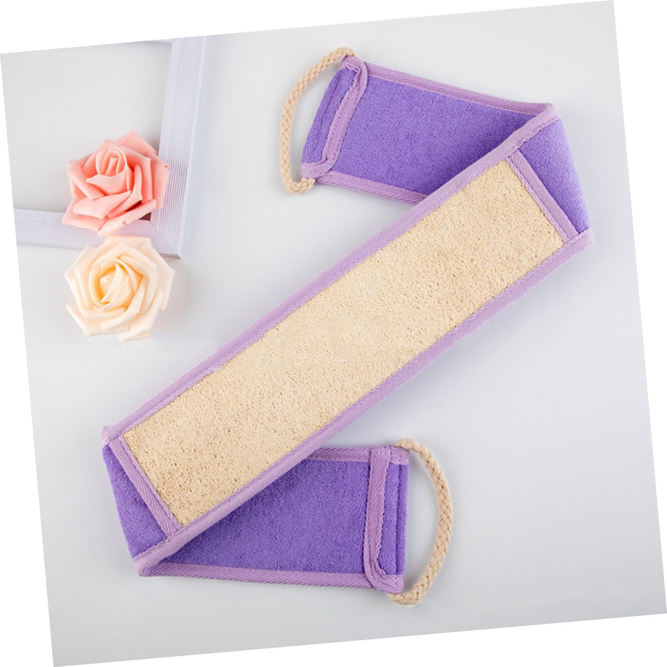 Didiseaon 5 Pezzi Di Spugna Esfoliante in Luffa Scrub Corpo Per Doccia Spugna Da Bagno Naturale Panno Esfoliante Scrub Per La Schiena Per Uomo