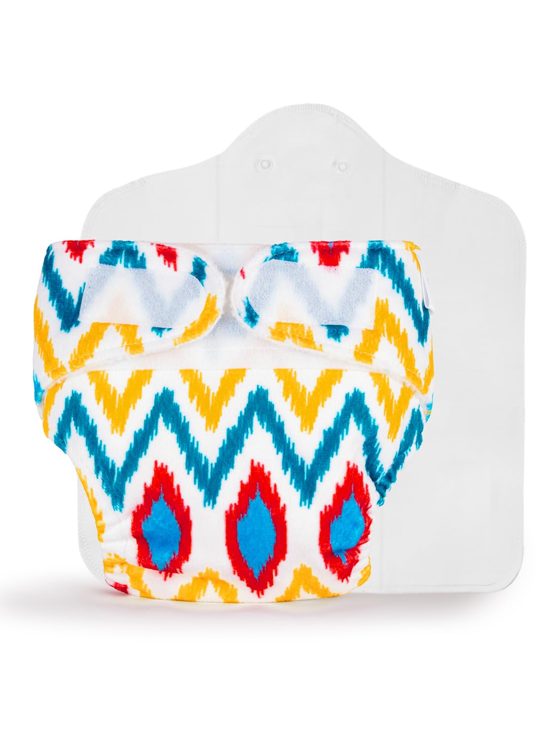 SuperBottoms Newborn UNO Premium Cloth Diaper with Insert (0 to 3m) | Washable & Reusable Diaper with Organic Cotton Pad | Superior Absorption | Waterproof | SuperDryFeel™ Layer | Super Soft & Gentle-image-7