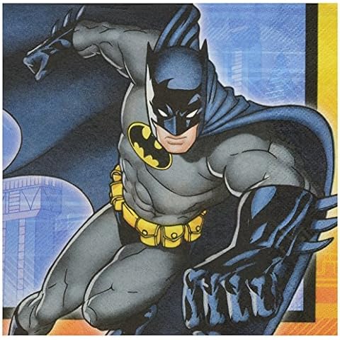 Amscan Batman Luncheon Napkins Cover