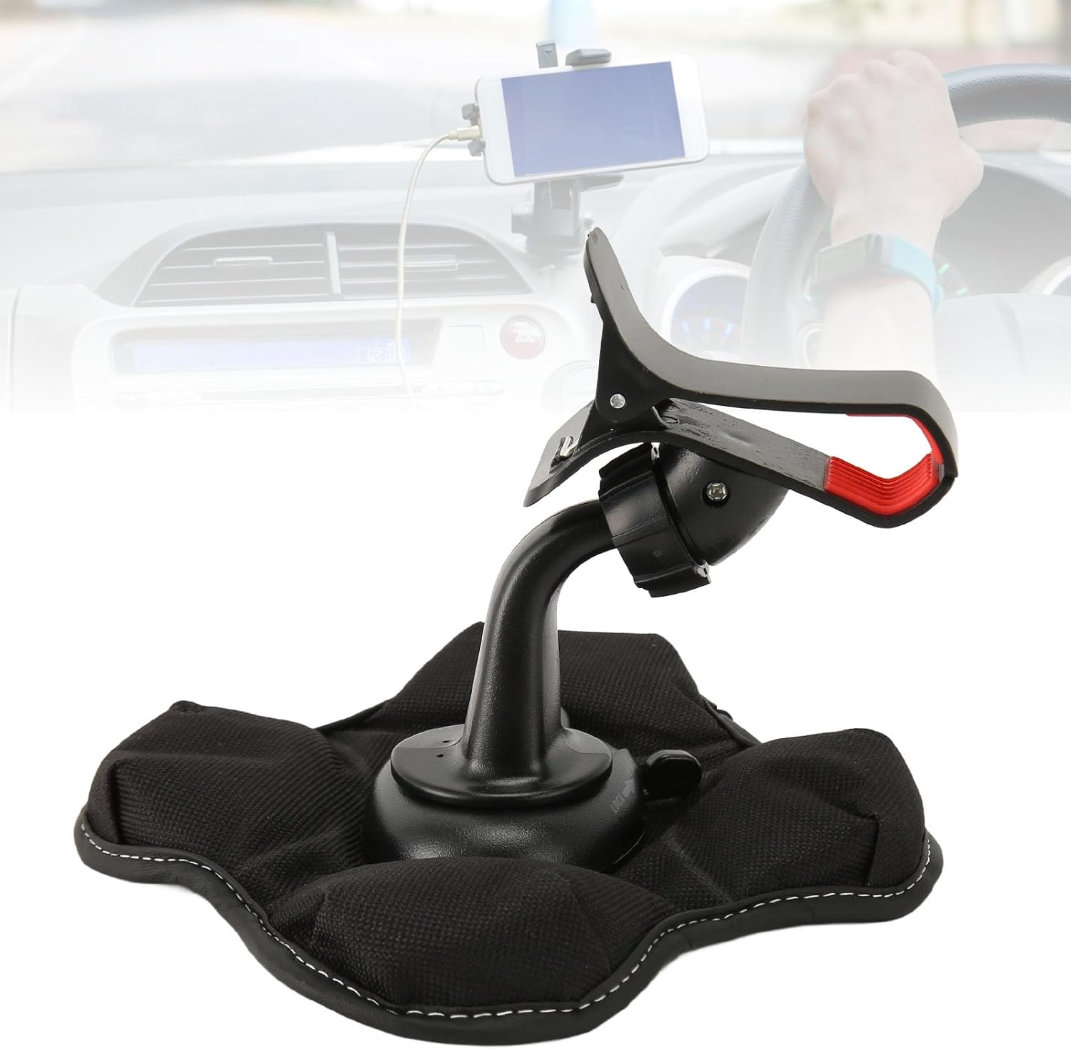 Zunate Beanbag Friction Mount for 2639LMT & 2689LMT - Portable Non-Skid Dashboard Holder