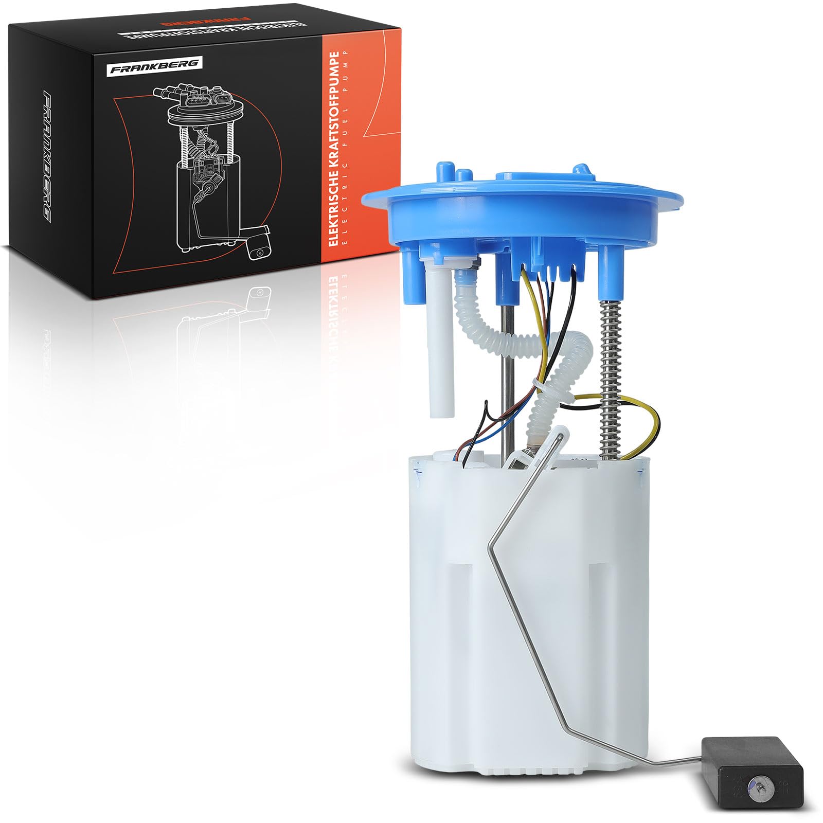 Frankberg Pompa del carburante pompa della benzina modulo dell'unità di | senza sensore di pressione, 5 pin, 1K0919051BH; Compatibile con: T.o.u.r.a.n 1T1 1T2, Golf VI Cabriolet 517