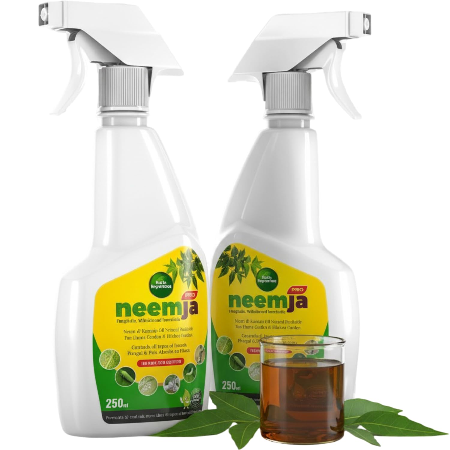 500ml Organic Neem Oil & Karanja Oil Spray Ready to Use | Cold Pressed Neem Oil for Plants | Natural Pest Control Spray for Indoor & Outdoor Plants (250ml Pack 2)-image-40