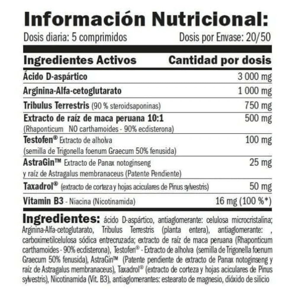 Testo F-200 250 tablets