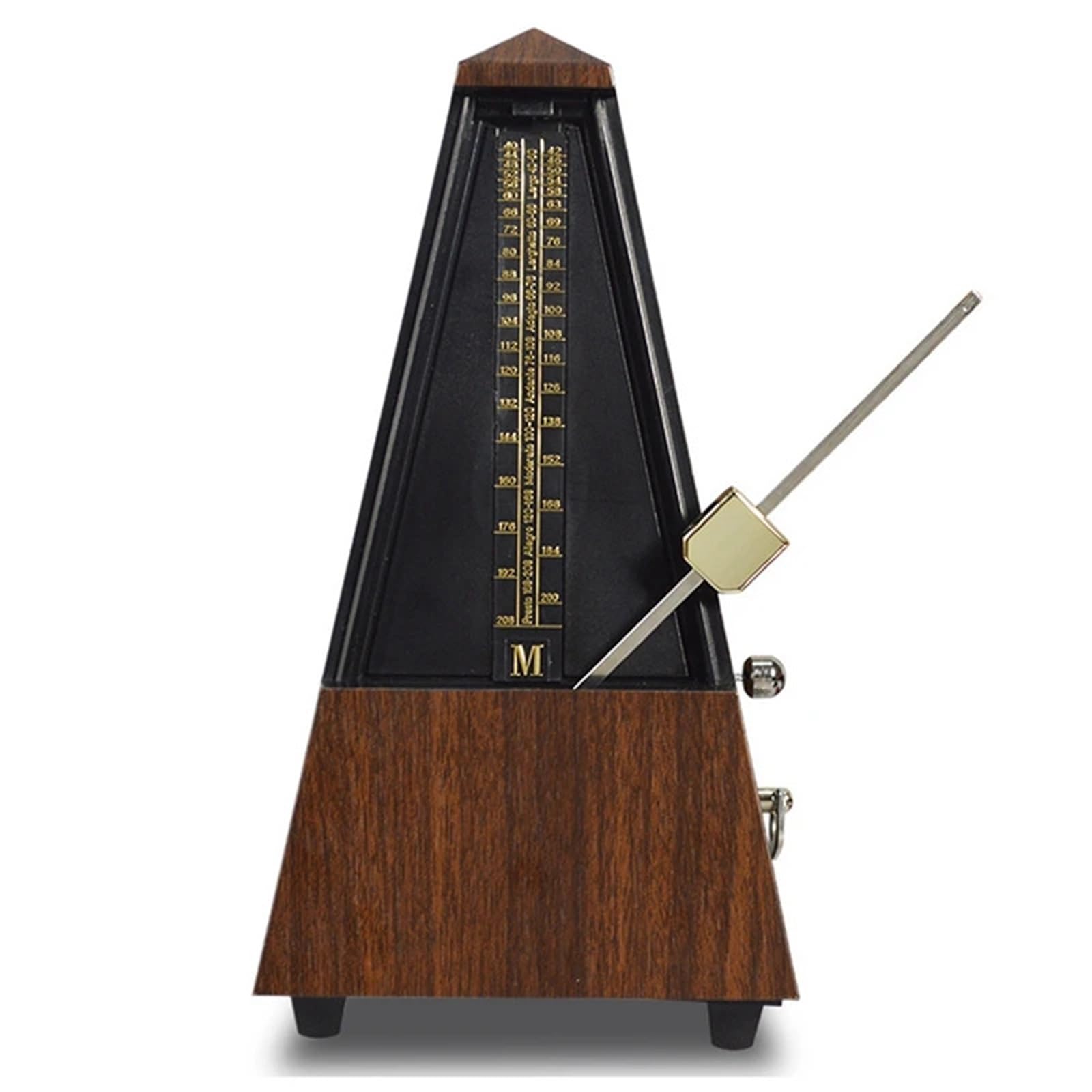 A89E retro mechaniczny metronom uniwersalny instrument muzyczny dokładność rytmiczna gitara guzheng perkusja
