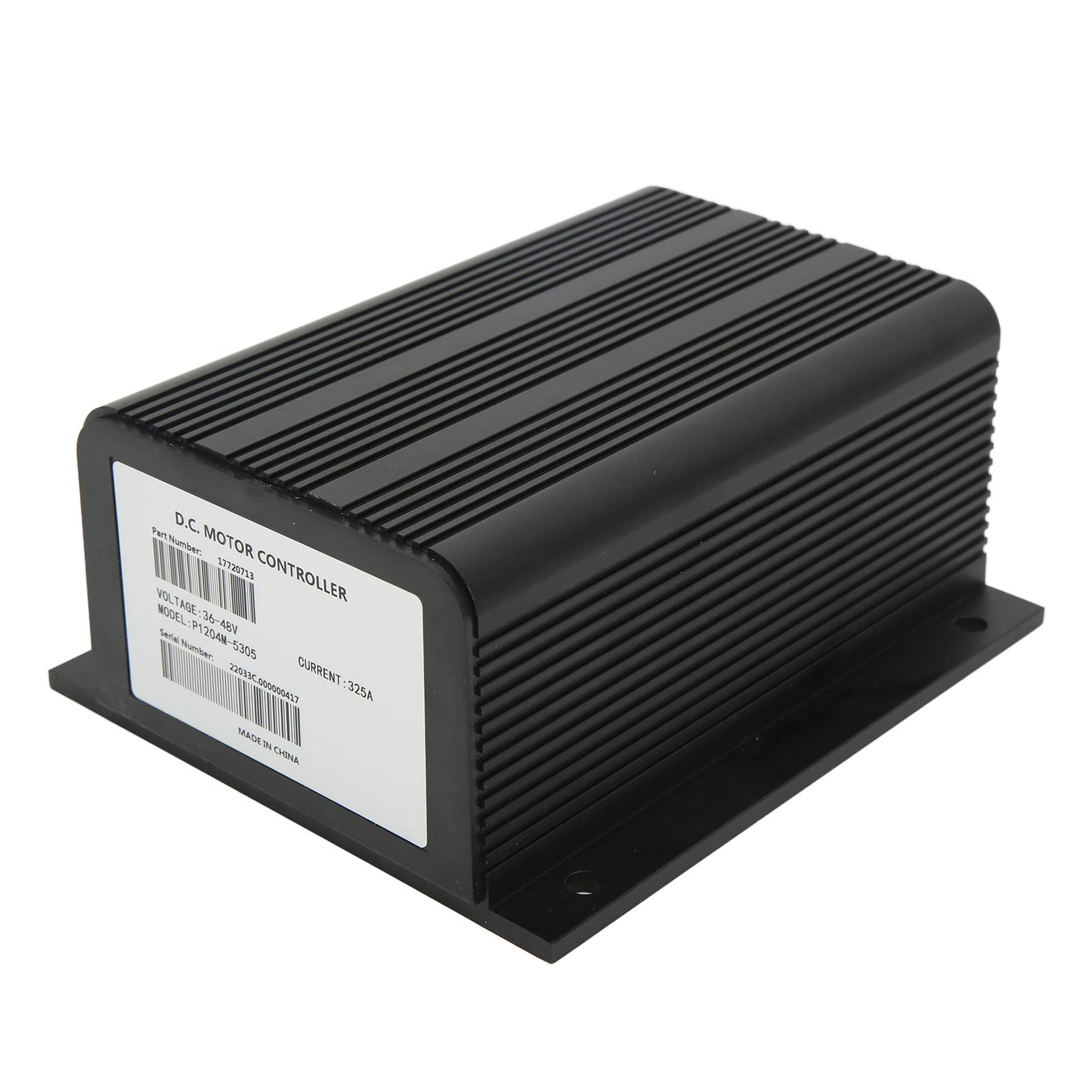 Greensen Controlador de Velocidad para Motor DC 36-48 V, 325 A, Compatible con Motores 1204M y 5305, Carcasa de ABS y Metal, Ideal para Vehículos Eléctricos, Scooters y Kits de Conversión