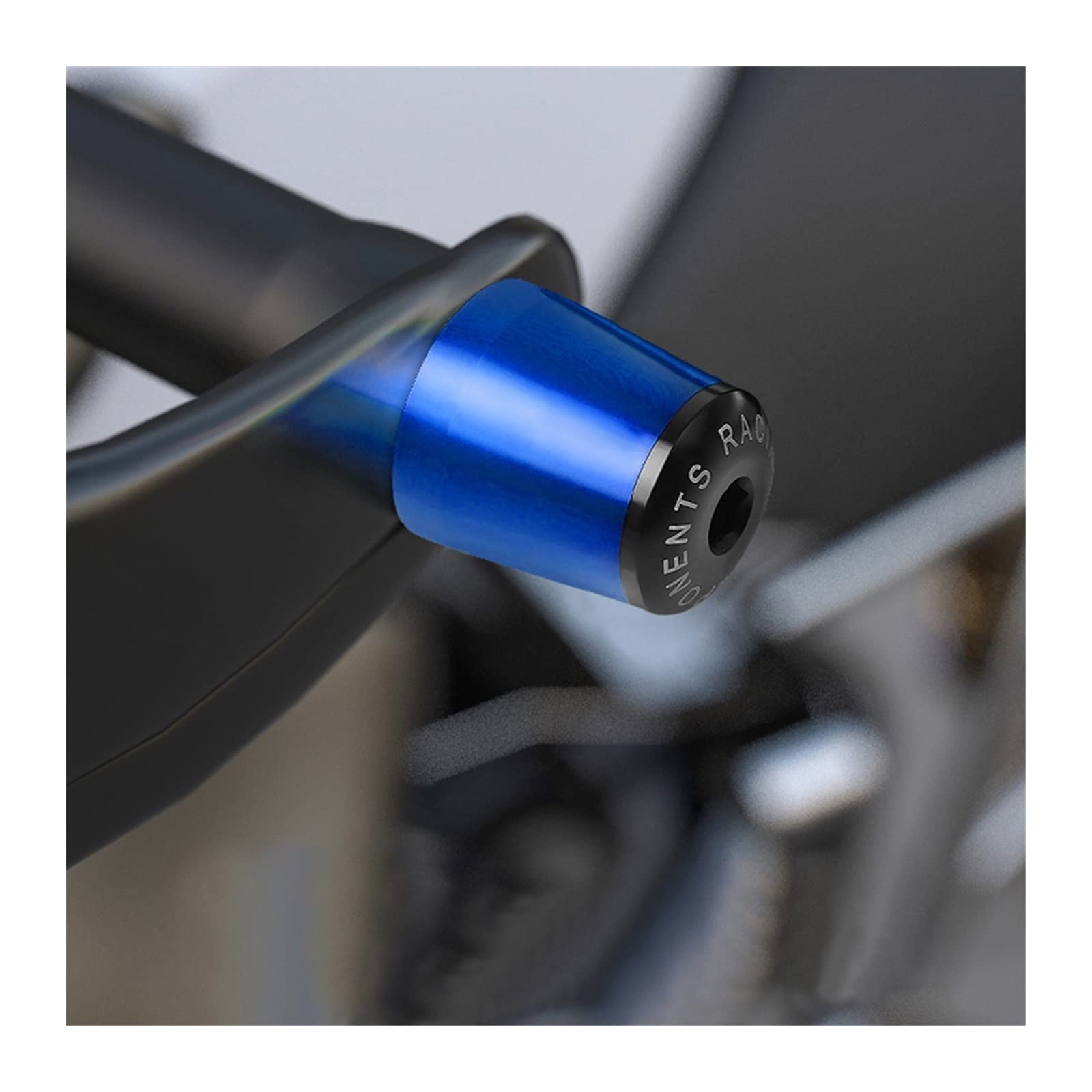 Embouts De Guidon De Moto Poignées Bouchons Engrenage De Guidon Curseur De Prise Équilibrée Pour CB650R CBR650R CB650F CB125R CB1000R CB500F(9)