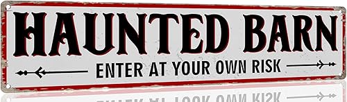 Vista 14 de Dsyvukt Letrero de metal con texto en inglés «Park Your Broom» con texto en inglés «Stay for a Spell» («Stay for a Spell») para cocina, hogar, W1