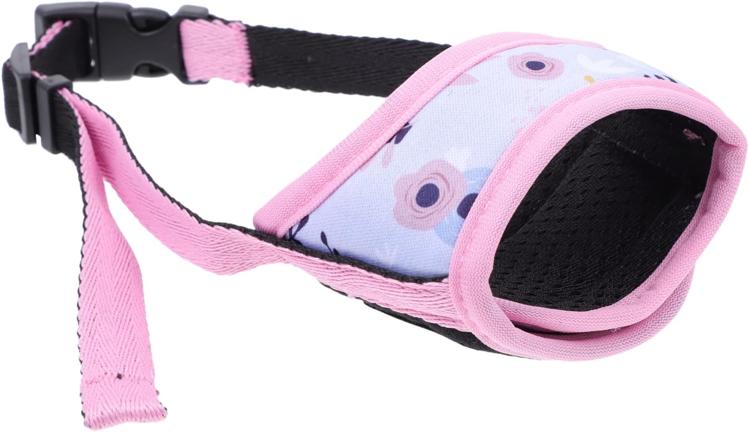 balacoo Accessories Muzzle Soft Breathable Cover Biting Barking Chewing Adjustable Pet Muzzles Air Mesh for Small Medium Large Dogs Outdoor Dog
