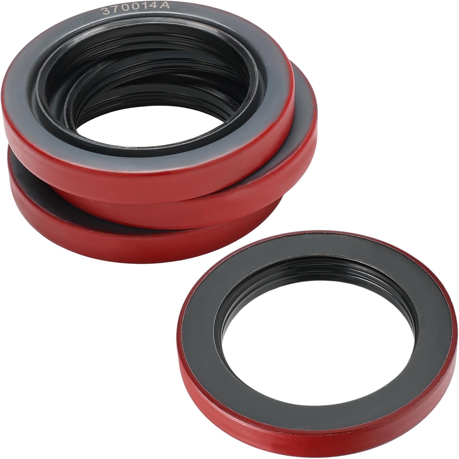 Axles Trailer Axle Bearing Oil Seals Compatible with 10K 12K 15K trailer axles, for AL-KO 10K-16K Trailer Axles（ID 3.125" x OD 4.50"）Replacement for 010-056-00 568217 091023-4PCS