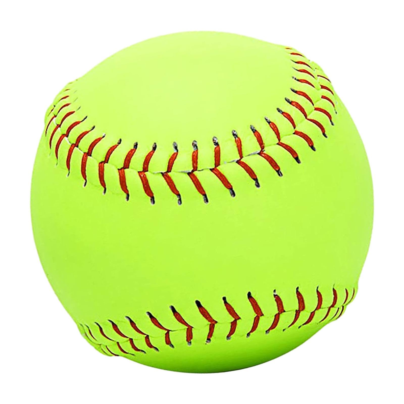 rockible Palline da Softball per Pratica Sportiva Peso Softball a Palla Professionale da Softball a Passo Rapido Leggera per Competizioni in Cortil