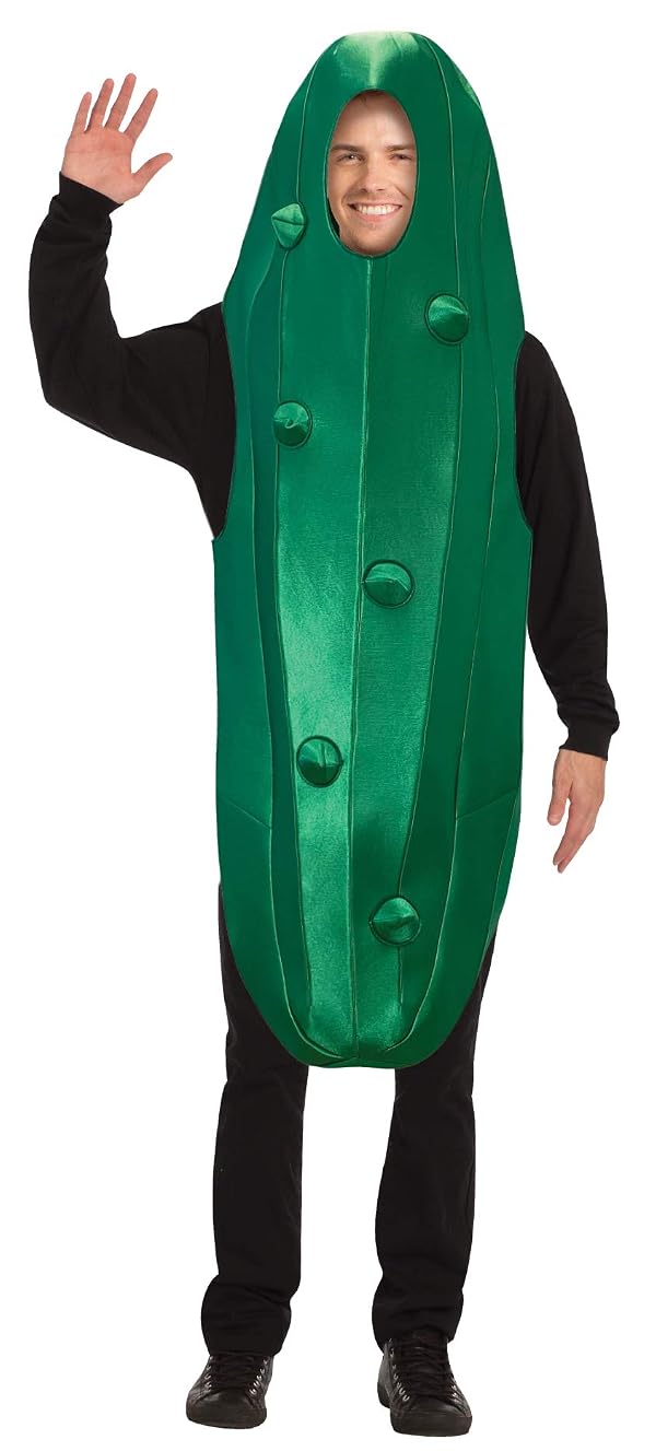 Rasta Imposta Ultimate Green Pickle Dill Condiment Party Halloween Costume, Men's Adult One Size by Rasta Imposta - Used condition - US$25.33