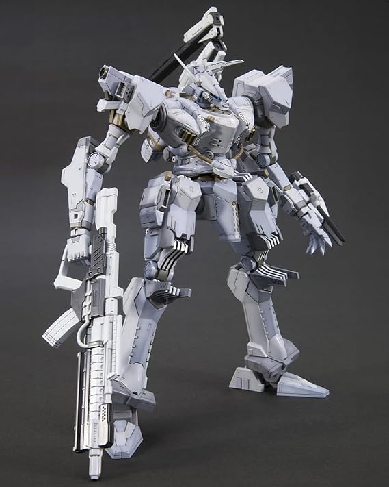 Kotobukiya Armored Core Aspina White Glint Armored Core 4 Ver., Total Height Approx.   6.7 inches 170 mm, 1/72 Scale Plastic Model