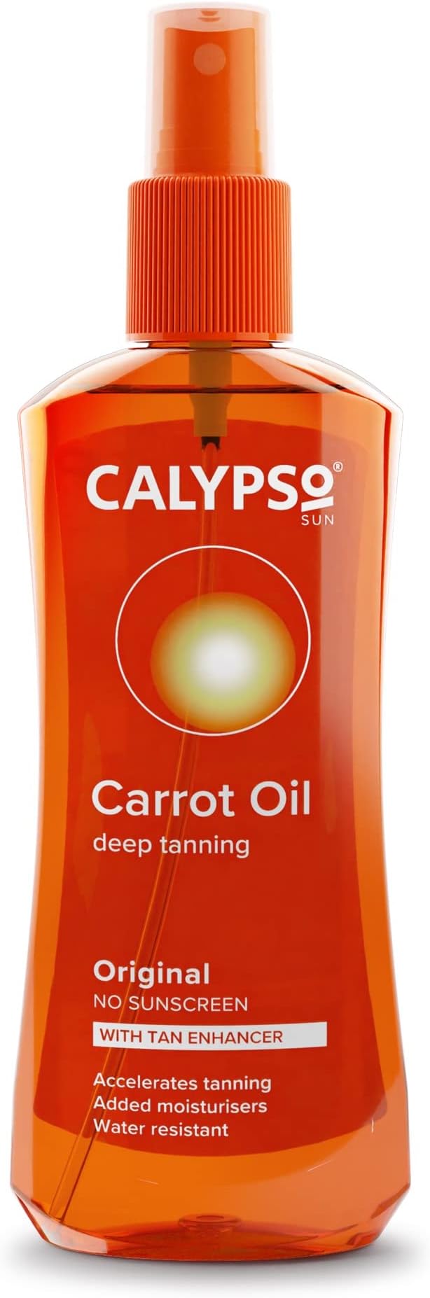 Calypso Original Carrot Oil No SPF Accelerates tanning No Self