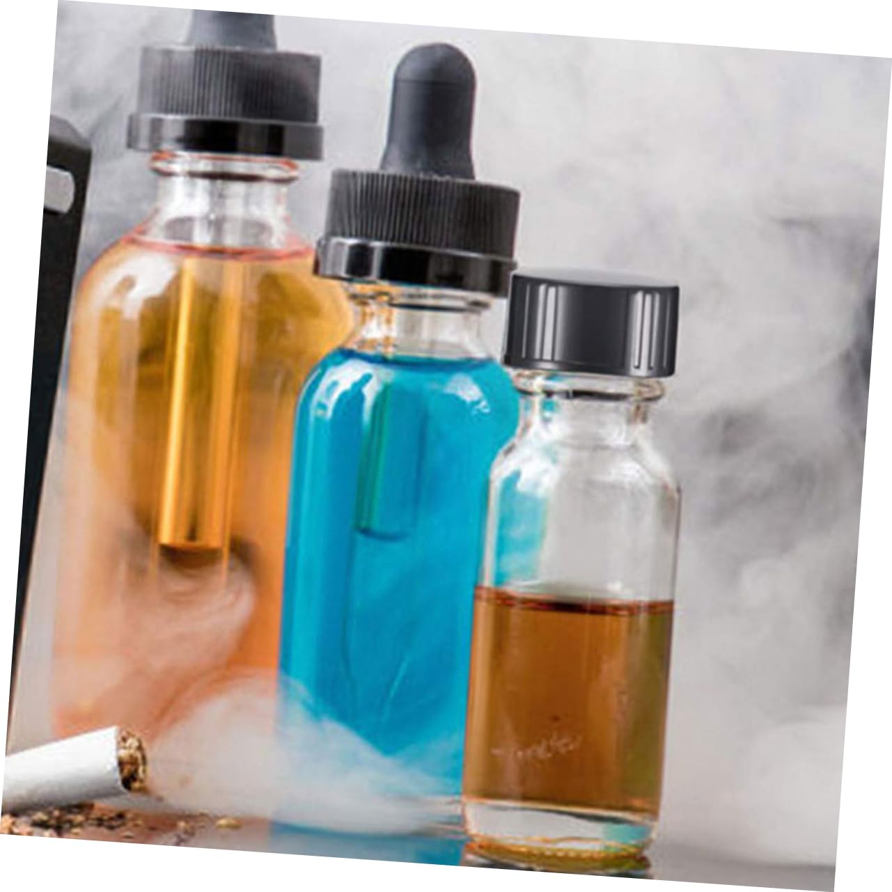 Cabilock 4pcs Bottle Caps Leakproof Screw Caps for Boston Bottles Phenolic Sealing Lids for Wine Liquor and Cosmetics Storage