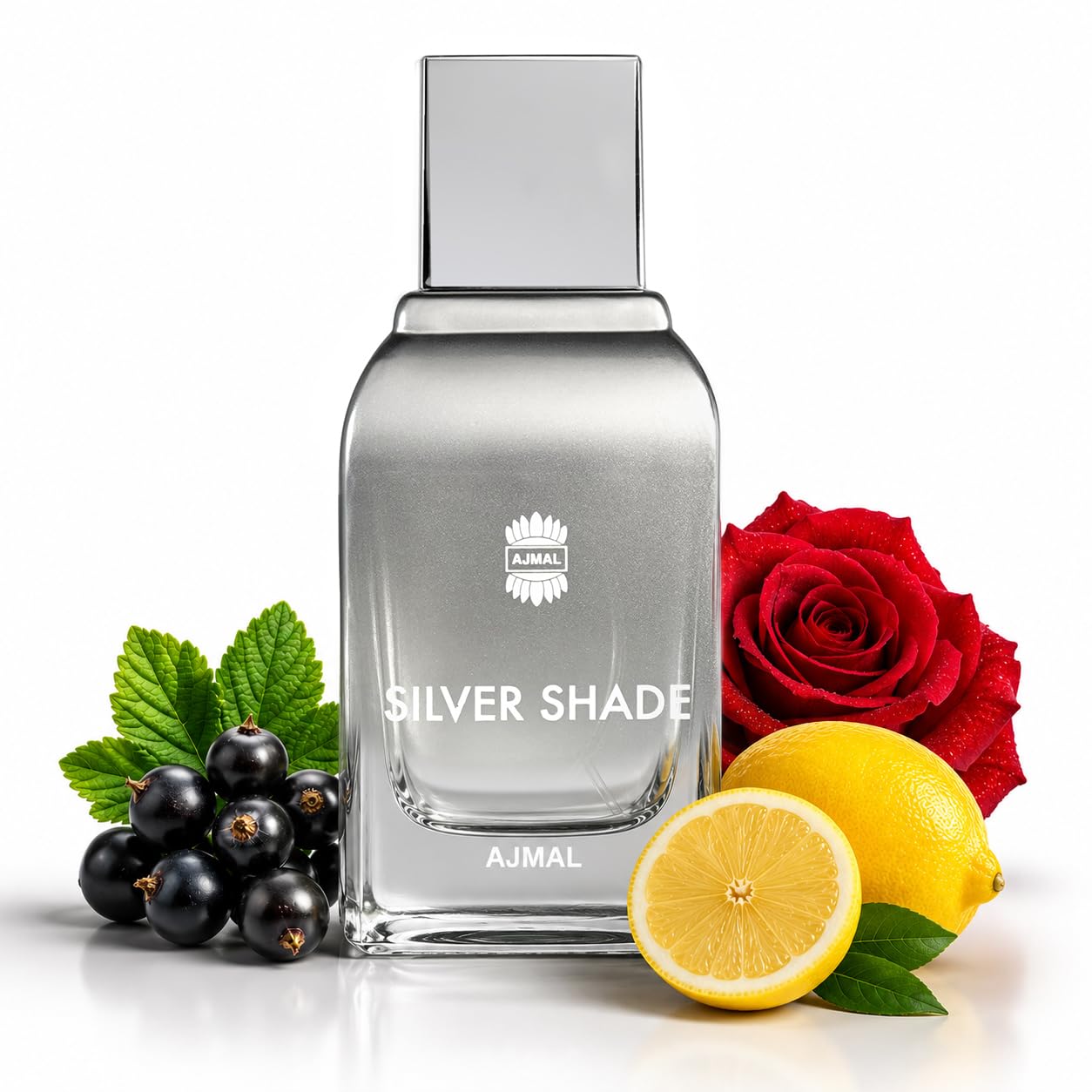 Ajmal Silver Shade EDP 100ML Long Lasting Scent Spray Citrus Perfume Gift For Men - Made In Dubai (Online Exclusive)-image-21