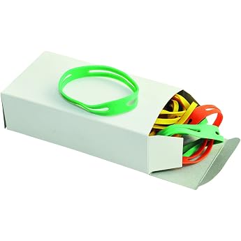 Q Connect 100gm 100x11mm Assorted Colours X-Band
