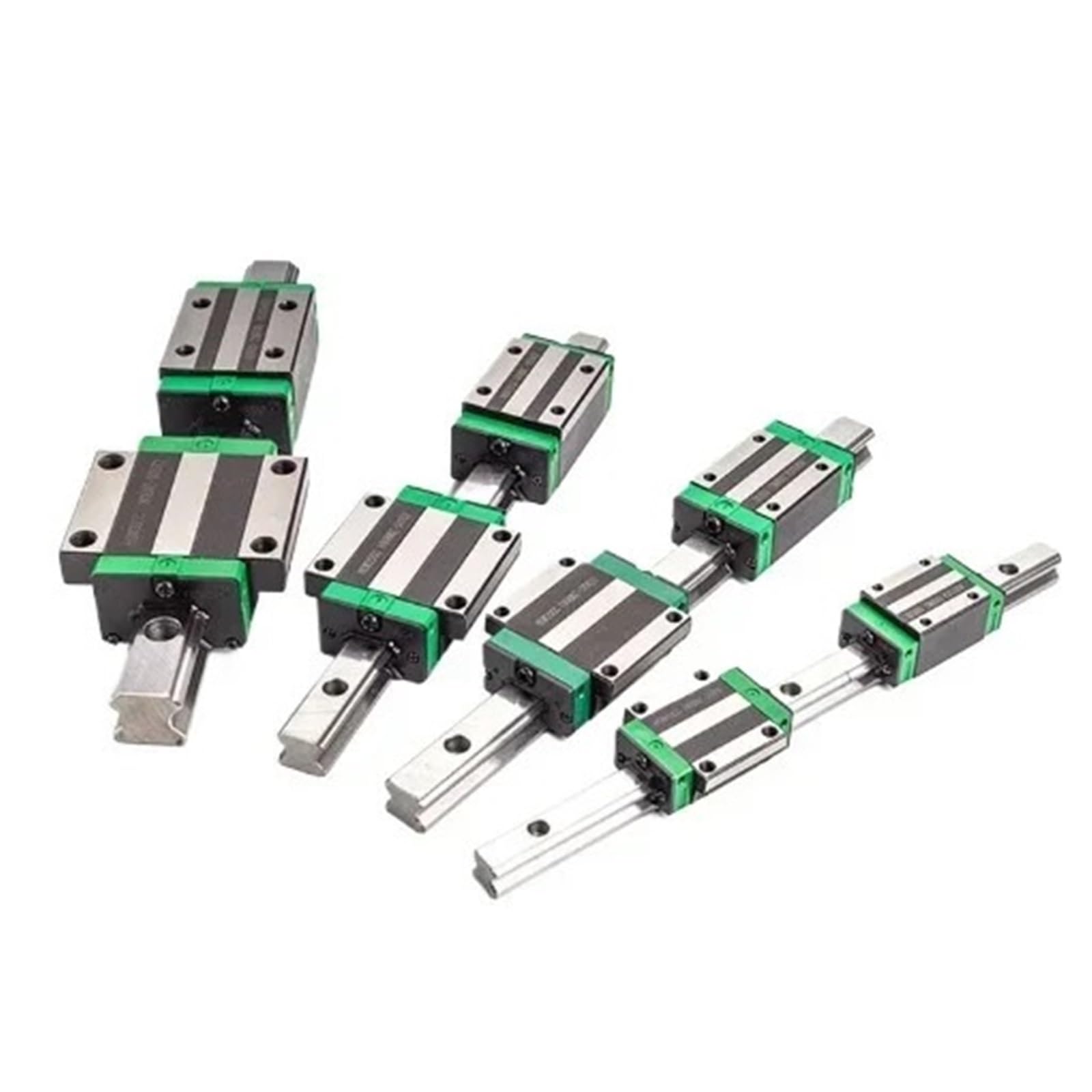 Dado a ricircolo di sfere in metallo SFU1204 Vite a ricircolo di sfere + 2 pezzi di guida lineare HGR15 + 4 pezzi di blocco lineare HGH15CA 300-1000mm for le parti(700mm)