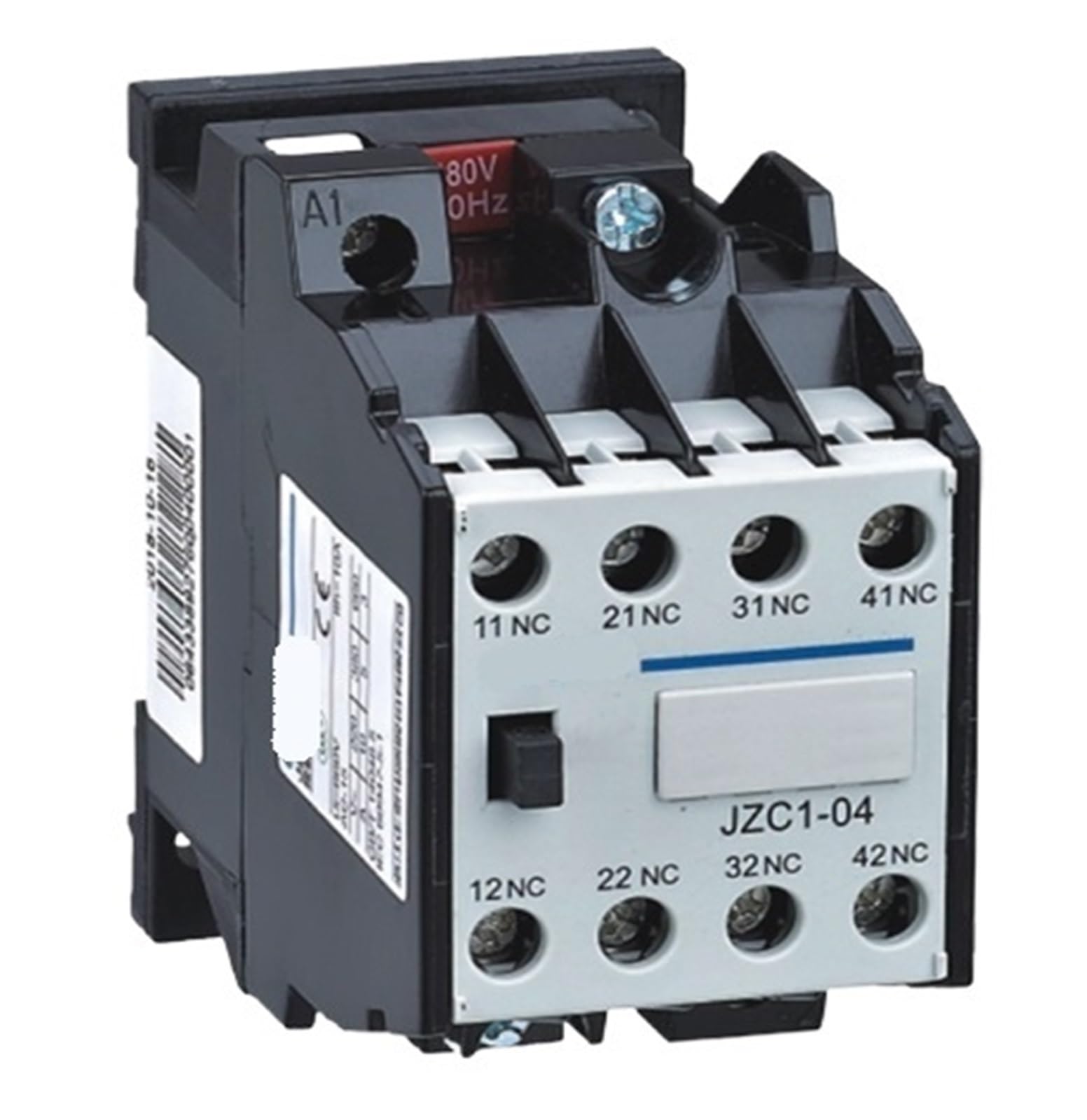 YMUGUEGH Contact relay JZC1-04 AC contactor AC220V AC380V(JZC1-04 AC220V)