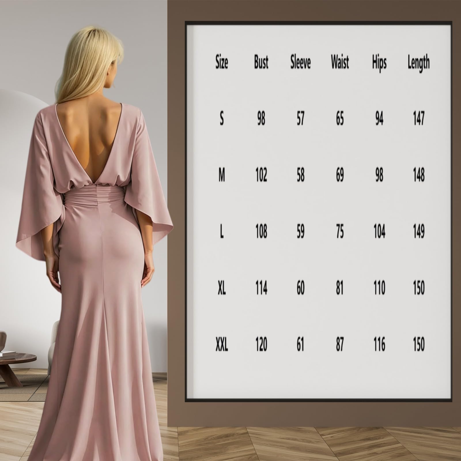 Damskie sukienki dla matki panny młodej z długim rękawem topy maxi długie rozcięcie bodycon spódnice długa syrenka suknia formalna