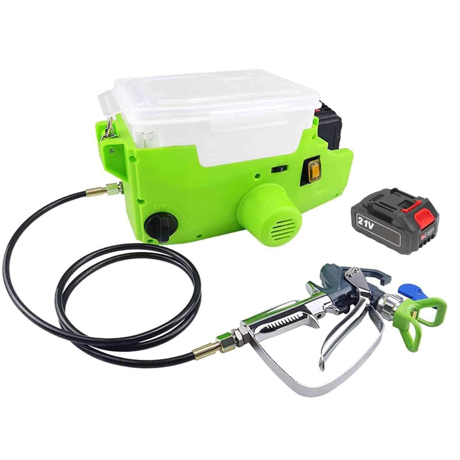 Pulvérisateur de peinture sans air à dos 500W avec tuyau de 1.5m