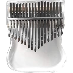 Mini Doigt Kalimba Pouce Piano 17 Touches Kalimba Pouce Piano Sac Acrylique Transparent, Cadeau de Musique for Enfants… - Les Beatles, Paul McCartney, John Lennon, RIngo Starr, George Harrison