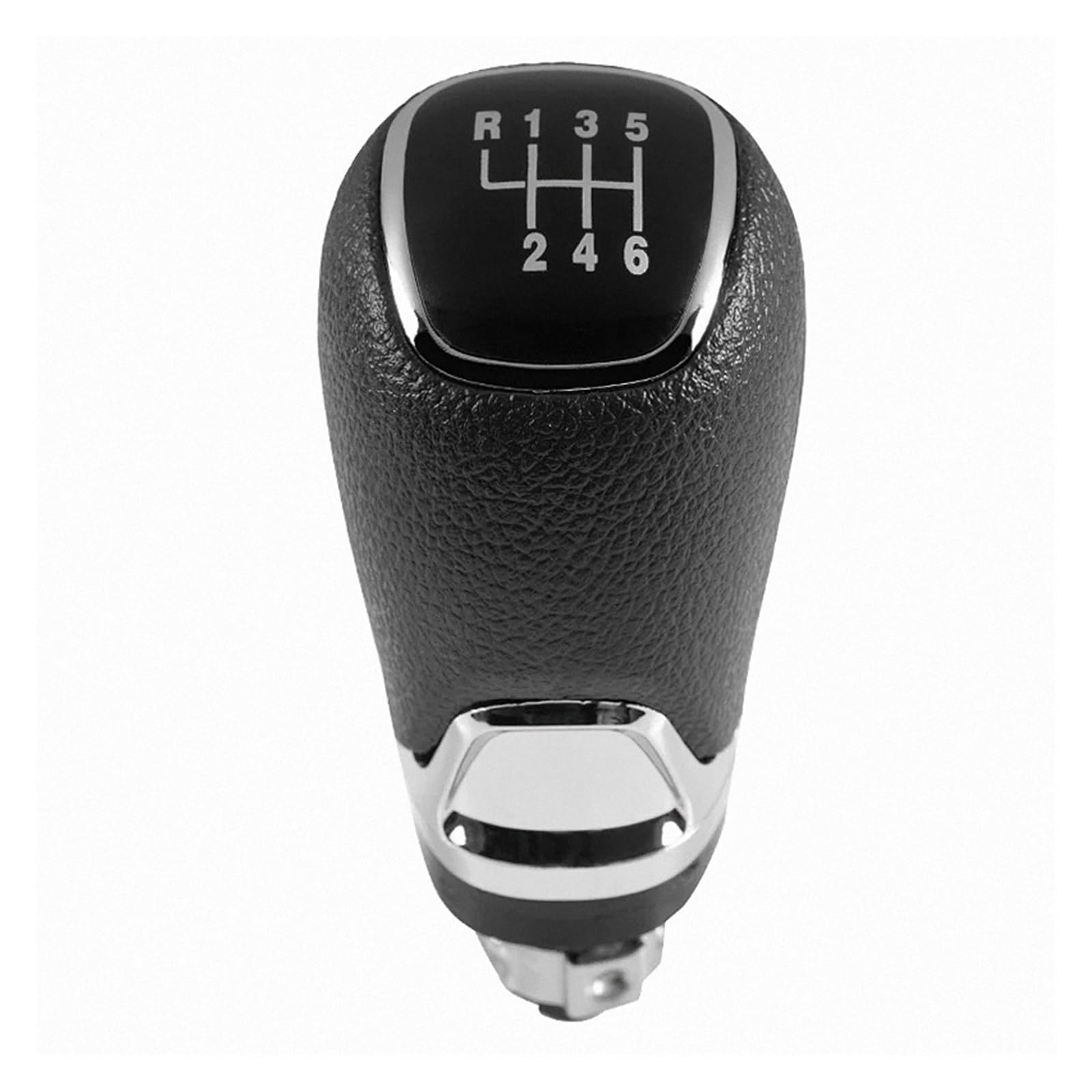 Mkgkacvcpt 6Speed Gearknob Only Knob With Boot/Knob Only/Boot Only Shift Lever Stylish For Skoda For Octavia For A7 Mk3 2014-2017 Gear Shifter 1 X Shift With Cover(6Speed Gearknob Only)