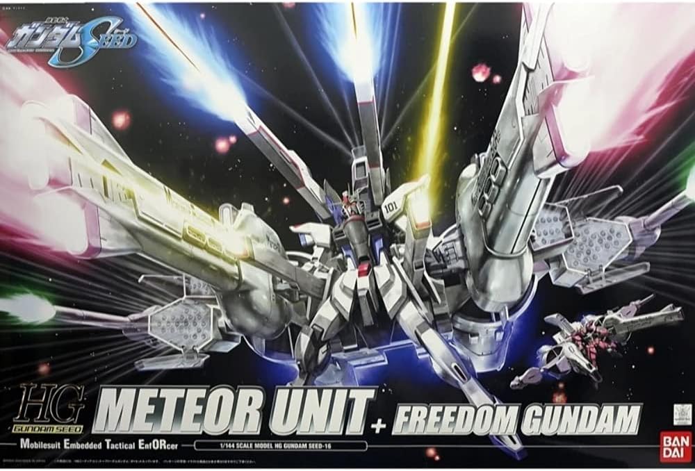 Bandai Hobby #16 Meteor Unit + Freedom Gundam, Bandai HG Action Figure